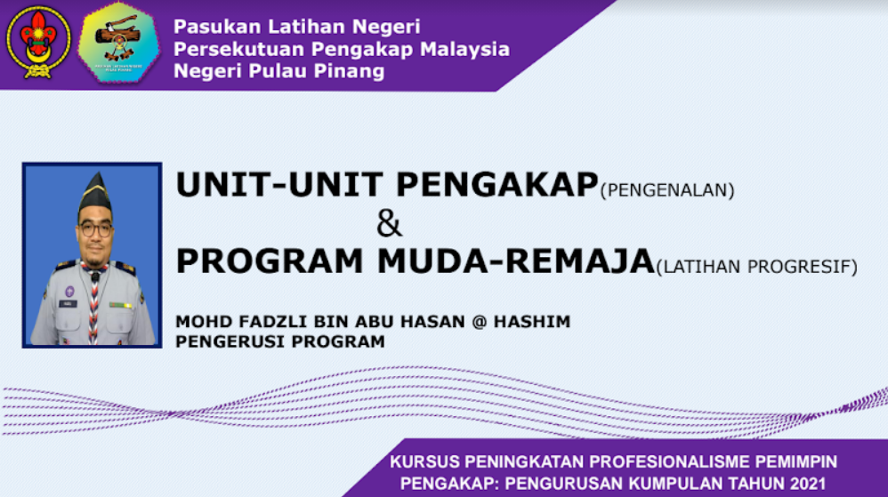 Modul 2: Program Muda Remaja (Latihan Progresif) & Unit-Unit Pengakap